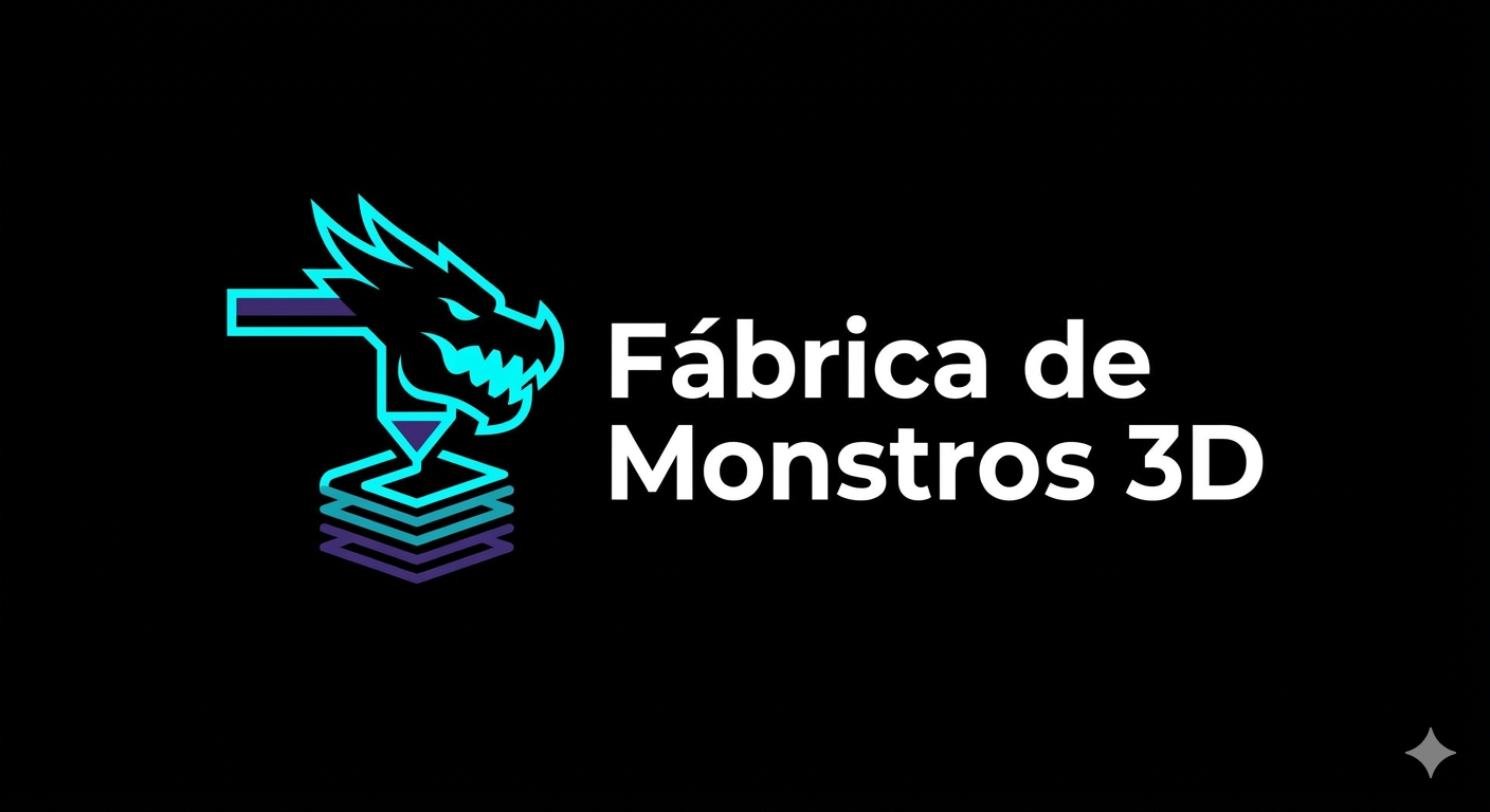 Logo Fábrica de Monstros 3D